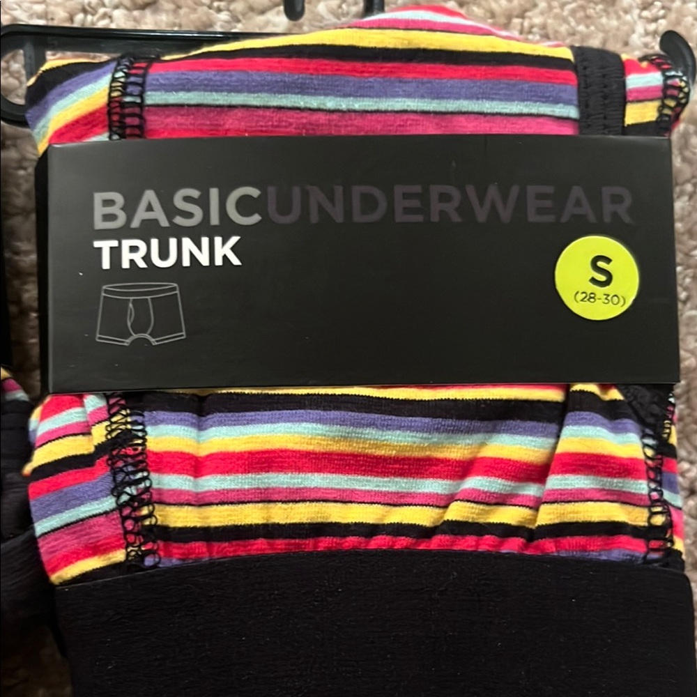 Men's Striped trunk Briefs - Multicolor - Picture 2 of 3